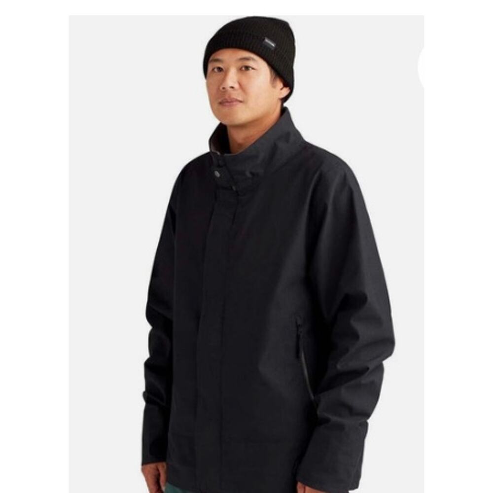 Dakine A-1 Jacket Large Snowboarding Black Waterproof Snow Jacket Pit Vents Sz S